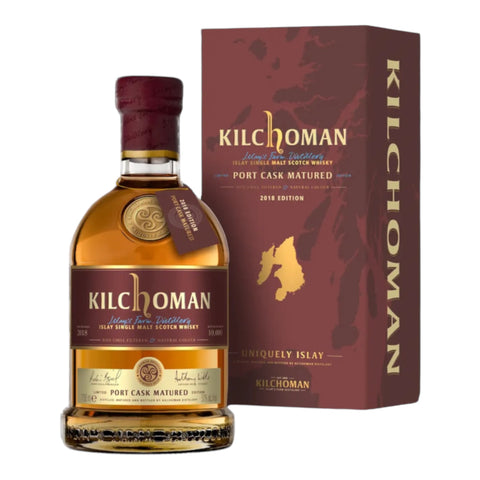 Kilchoman Port Cask Matured Islay Single Malt Scotch Whisky