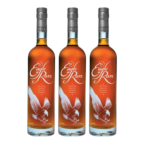 Eagle Rare 10 Year Kentucky Straight Bourbon Whiskey Bundle (3 Bottles)