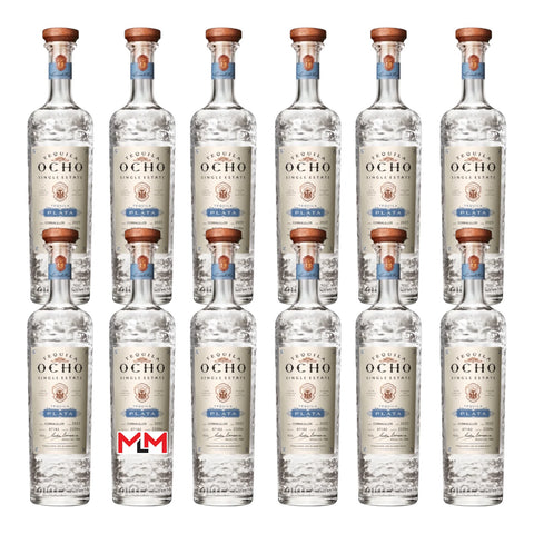 Tequila Ocho Plata Bundle (12 Bottles)