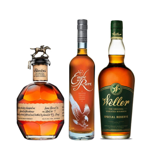 Blanton’s, Eagle Rare, & Weller Special Reserve Bundle