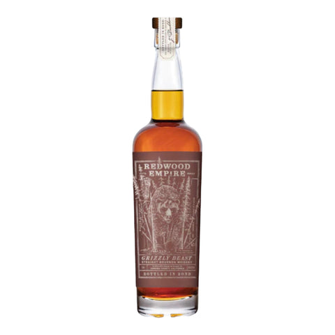 Redwood Empire Grizzly Beast Bottled In Bond Bourbon Whiskey