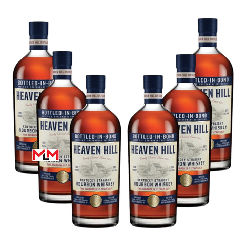 Heaven Hill 7 Year Old Kentucky Straight Bourbon Bundle (6 Bottles)