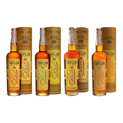 E.H. Taylor Straight Rye, Barrel Proof, Single Barrel & Small Batch Bundle