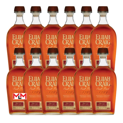 Elijah Craig Small Batch Kentucky Bourbon Bundle (12 Bottles)