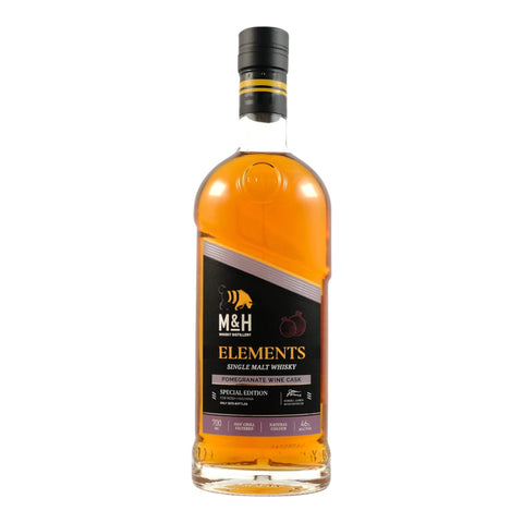 M&H Elements Pomegranate Wine Cask Single Malt