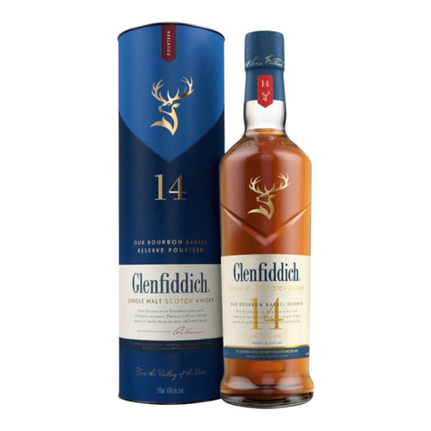 Glenfiddich 14 Year Old Bourbon Barrel Reserve Single Malt Whiskey