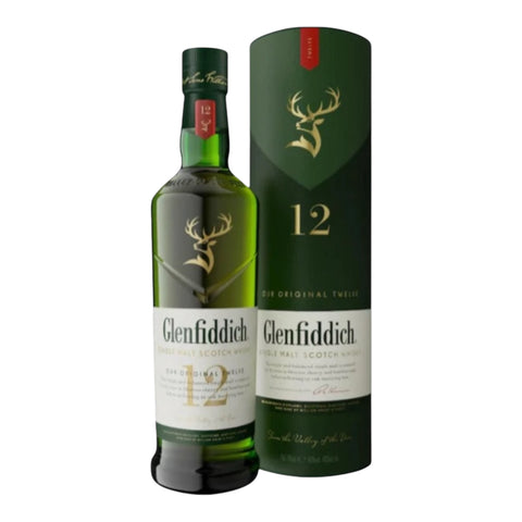 Glenfiddich 12 Year Old Single Malt Whiskey