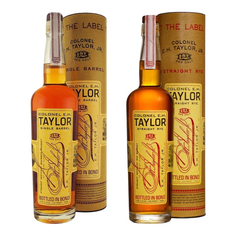 E.H. Taylor Single Barrel Bourbon & Straight Rye Bundle