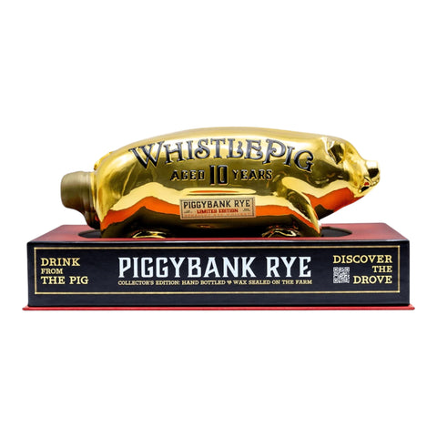 WhistlePig Limited Edition 10 Years Aged Piggyback Rye Gold Edition