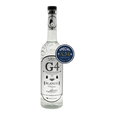 G4 High Proof Premium Special XM Edition Blanco Tequila