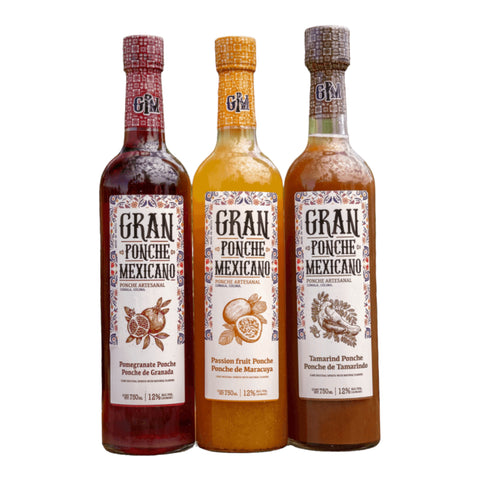 Gran Ponche Mexicano Bundle (Pomegranate, Passion Fruit, Tamarind)