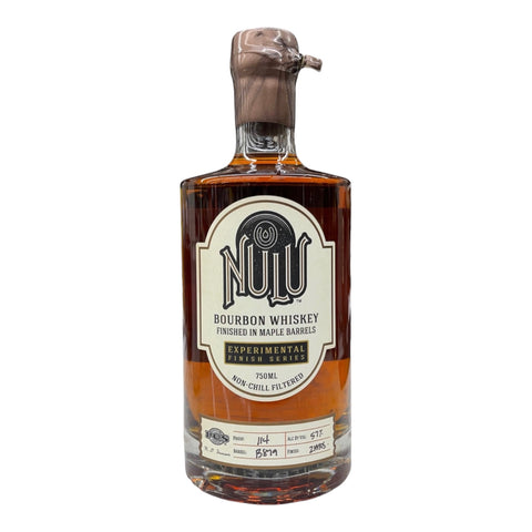 Nulu Bourbon Whiskey Finished In Maple Barrels 114 Proof Barrel B879