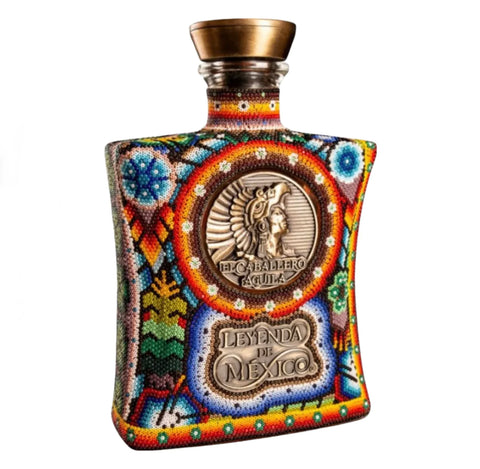 Leyenda De Mexico Extra Anejo Beaded 9 Year Extra Anejo (Colors & Designs Vary)