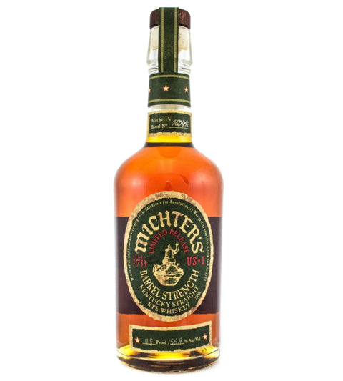 Michter's Limited Release Barrel Strength Rye whiskey